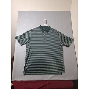 Brooks Brothers Polo Shirt Men's XL Country Club Green Performance Knit Golf